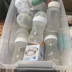 Free Used Baby bottles