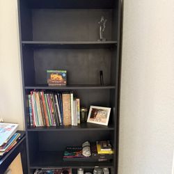 Black Wooden Shelf