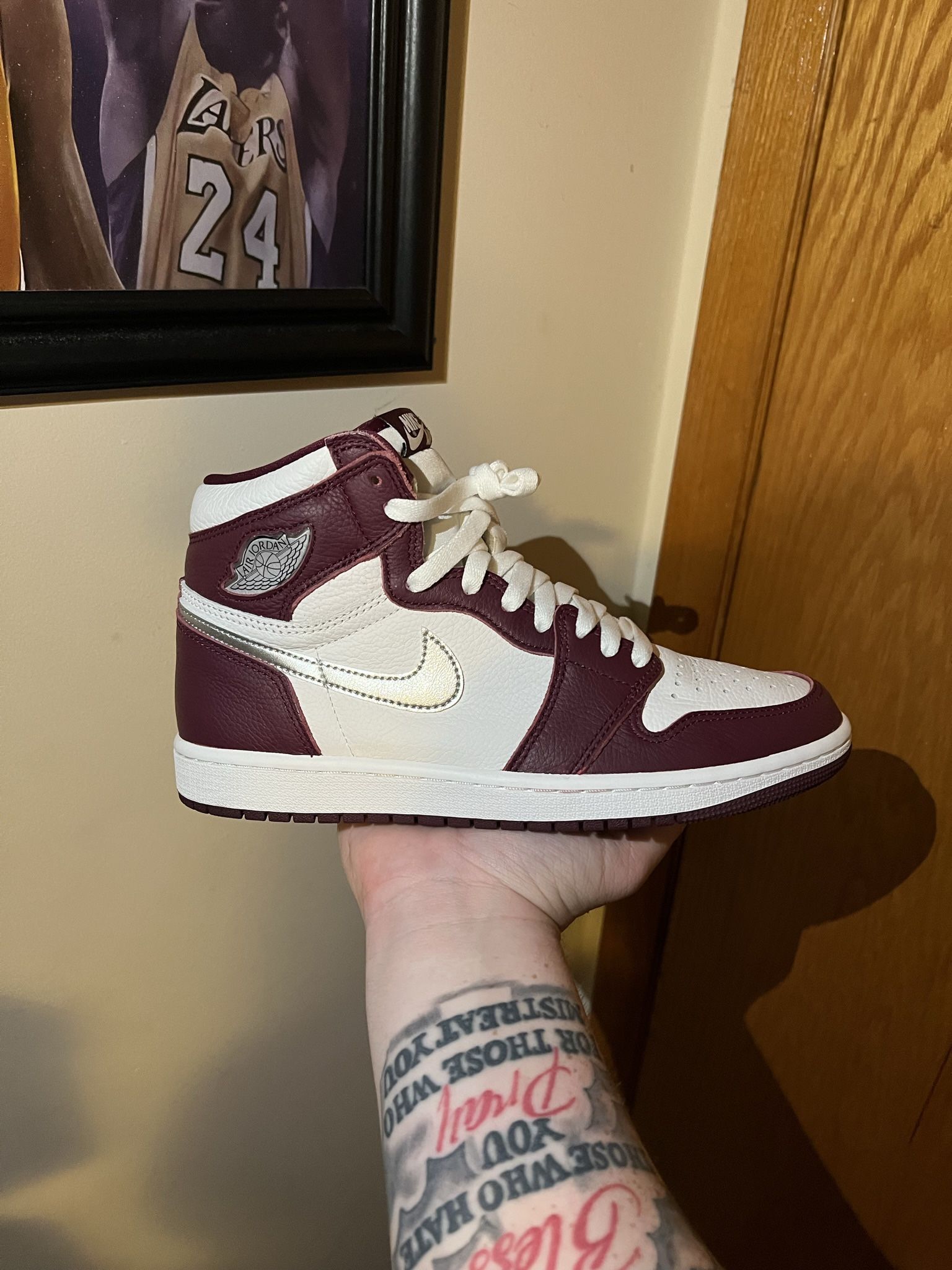 Jordan retro 1 bordos 