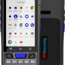 Android Barcode Scanner Built-in Honeywell N5703 1D/2D/QR Scan Engine, NFC Reader, Rugged Android 12 4G WiFi Wireless Handheld Moible Computer PDA Dat
