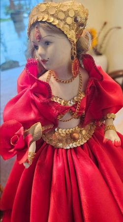 Turkish Traditional Costume Dolls Set of 2