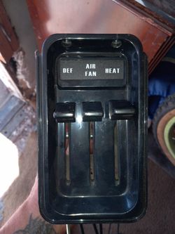 1965 Chevy Heater Control Panel