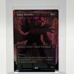 Super Shredder (Borderless) Teenage Mutant Ninja Turtles Foil