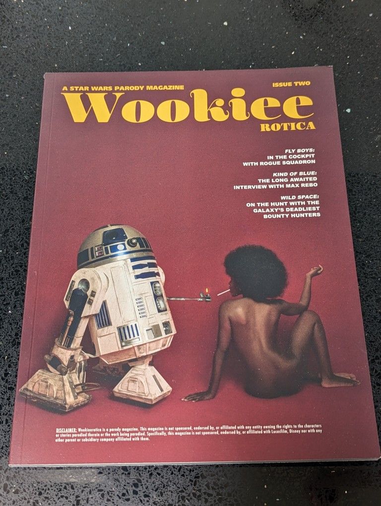Wookiee Rotica Star Wars Parody Issue 2 New. Rare Copy From Empire Strips Back