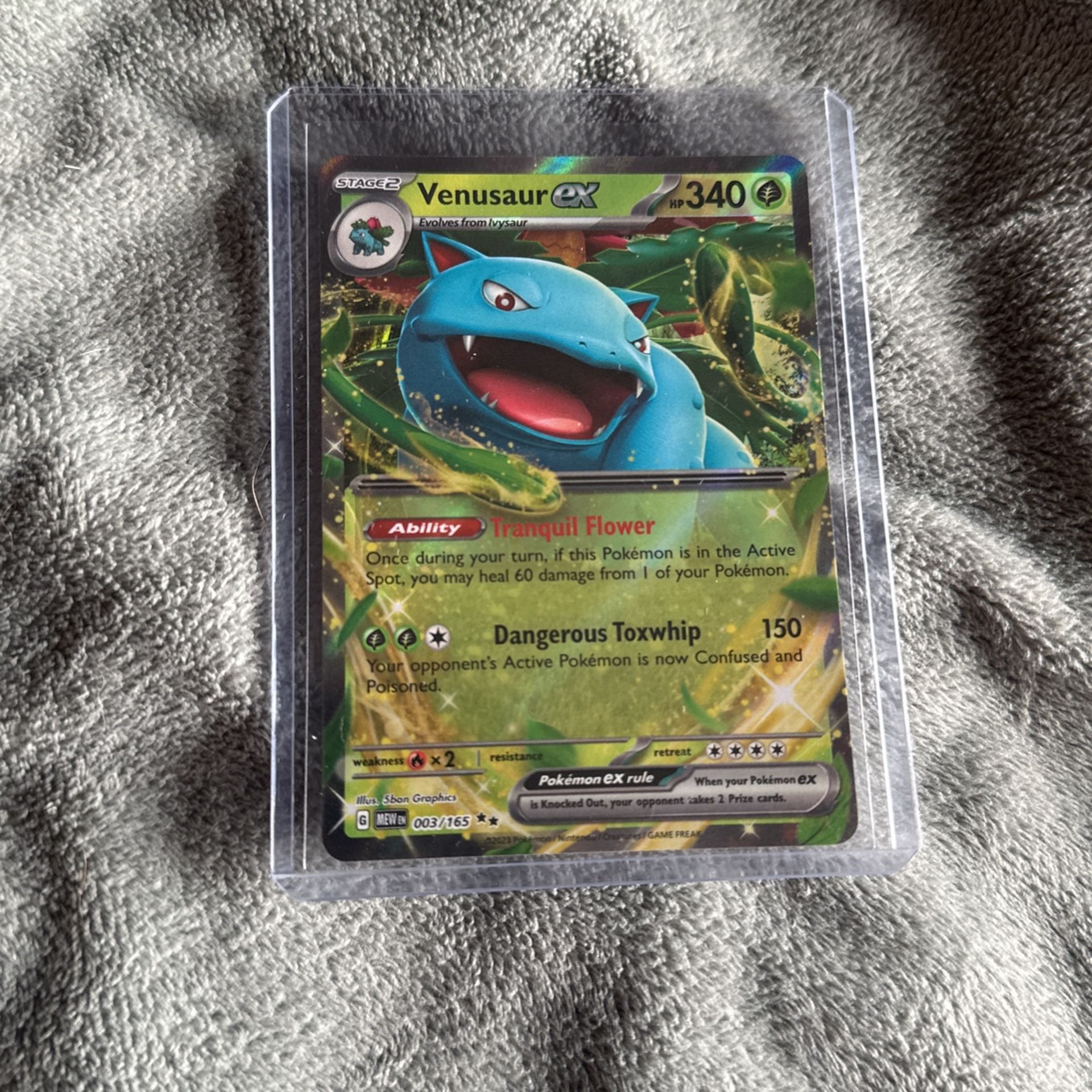 Venusaur Ex Pokemon Card 