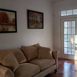 Cream Loveseat - Excellent Condition