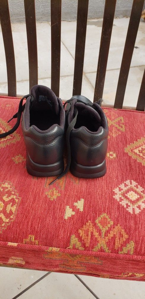 Pw Minor Shoe Orthotic Orthopedic Diabetic Black Oxford 9M Wide display picture 3