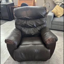 La-Z-Boy Leather Rocker Recliner