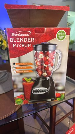 BRENTWOOD JB-220B 12-SPEED + PULSE BLENDER, BLACK