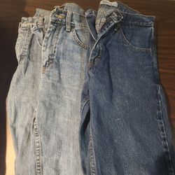 Three Pair 31x32 Lee Jeans...