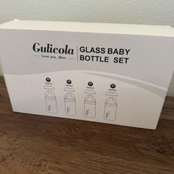 Unopened Gulicola Glass Bottle Set