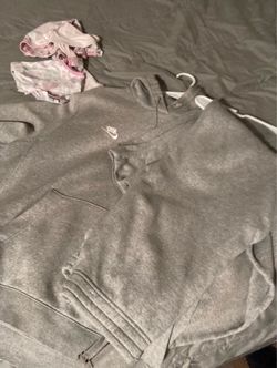 Gray Nike suit