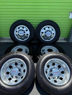 Gmc Sierra 3500 Dually Factory Wheels Tires
