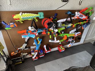 Nerf Guns With Wall