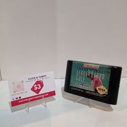 Sega Genesis US Gold World Class Leader Board Golf 1992
