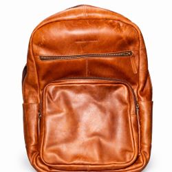 Johnston & Murphy Leather Backpack – New