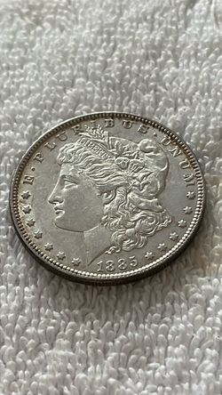 1885 Morgan Silver Dollar Coin