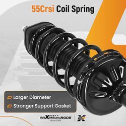 maXpeedingrods 17285 Rear Strut for Toyota Highlander Base/Base Premium/Limited/Se/Sport/Sport Premium 2008-2013 Venza 2013-2015, 2Pc Shock Ab