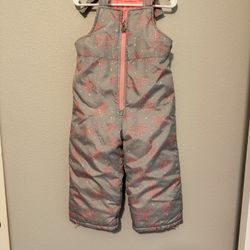 Girls Snow Bib 3T