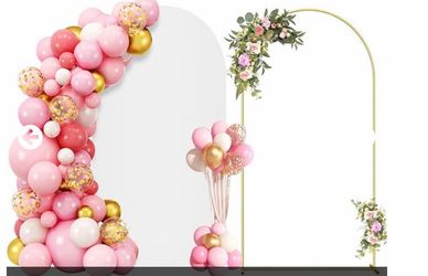7.2ft Metal Arch Backdrop Stand & Cover Set