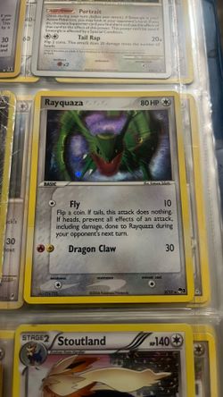 Rayquaza Pokémon card 2006