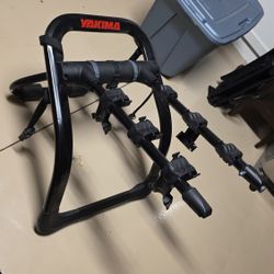 Yakima FullBack 3 Bike Rack + 2 Top Tube Adapters