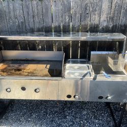 Taco Stand And Table 