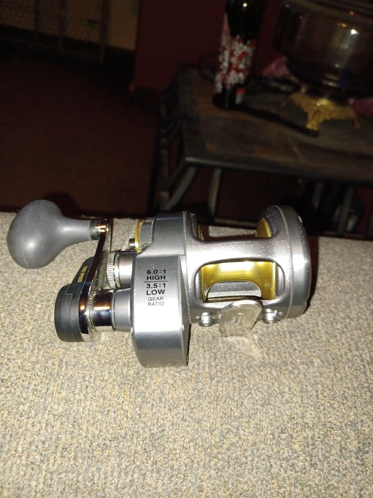 Tyrnos Reel. 6.0:1 High Low 3.5:1 2 Speed.