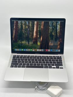 2020 Apple MacBook Air M1 13" 3.2GHz 8GB 256GB SSD A2337 Silver w/ Charger