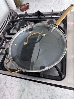 Large GreenPan Reserve Ceramic Fry Pan Skillet w/ Lid