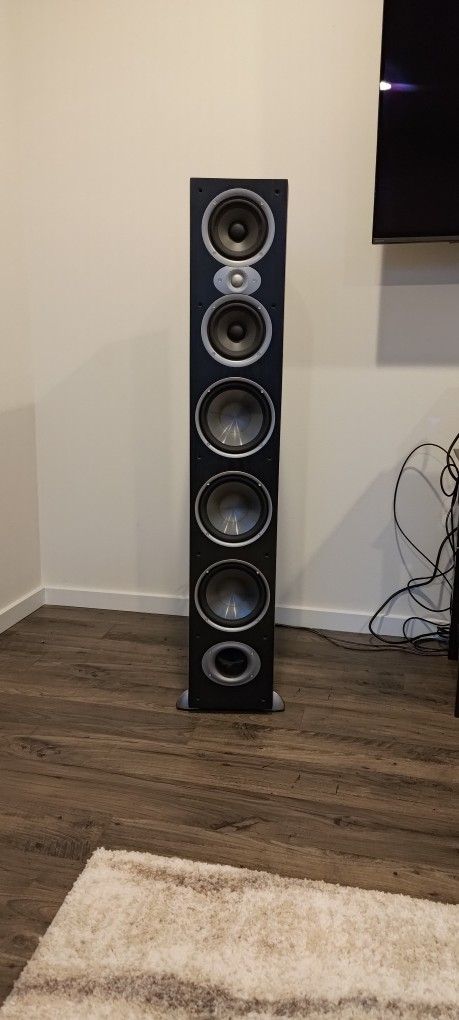 Polk Audio RTiA9 Black Tower Loudspeakers