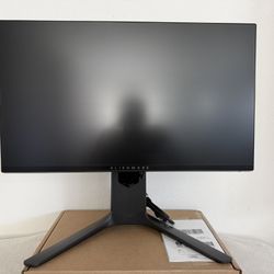 Alienware 240Hz Gaming Monitor 24.5 Inch Full HD with IPS Technology, Dark Gray - Dark Side of the Moon - AW2521HF 