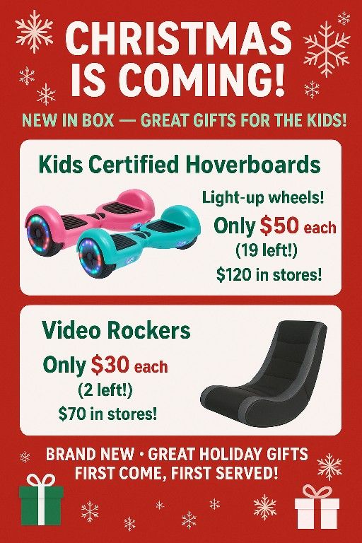 Certified Kids Hoverboards