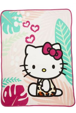 Hello Kitty Throw Blanket