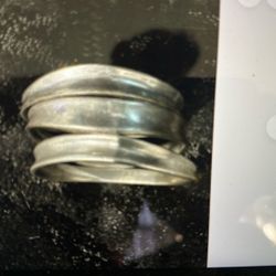 BRACELETS - BANGLE SILVER (SET OF 3) BCBG