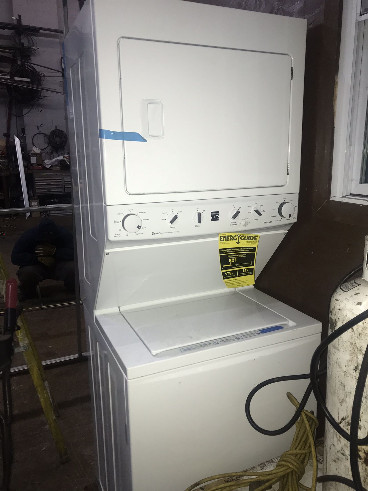 Brand New (Never used) Double stack washer &Dyer