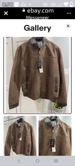 Authentic F collection XL men jacket new with tags!