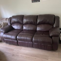 Leather Couch