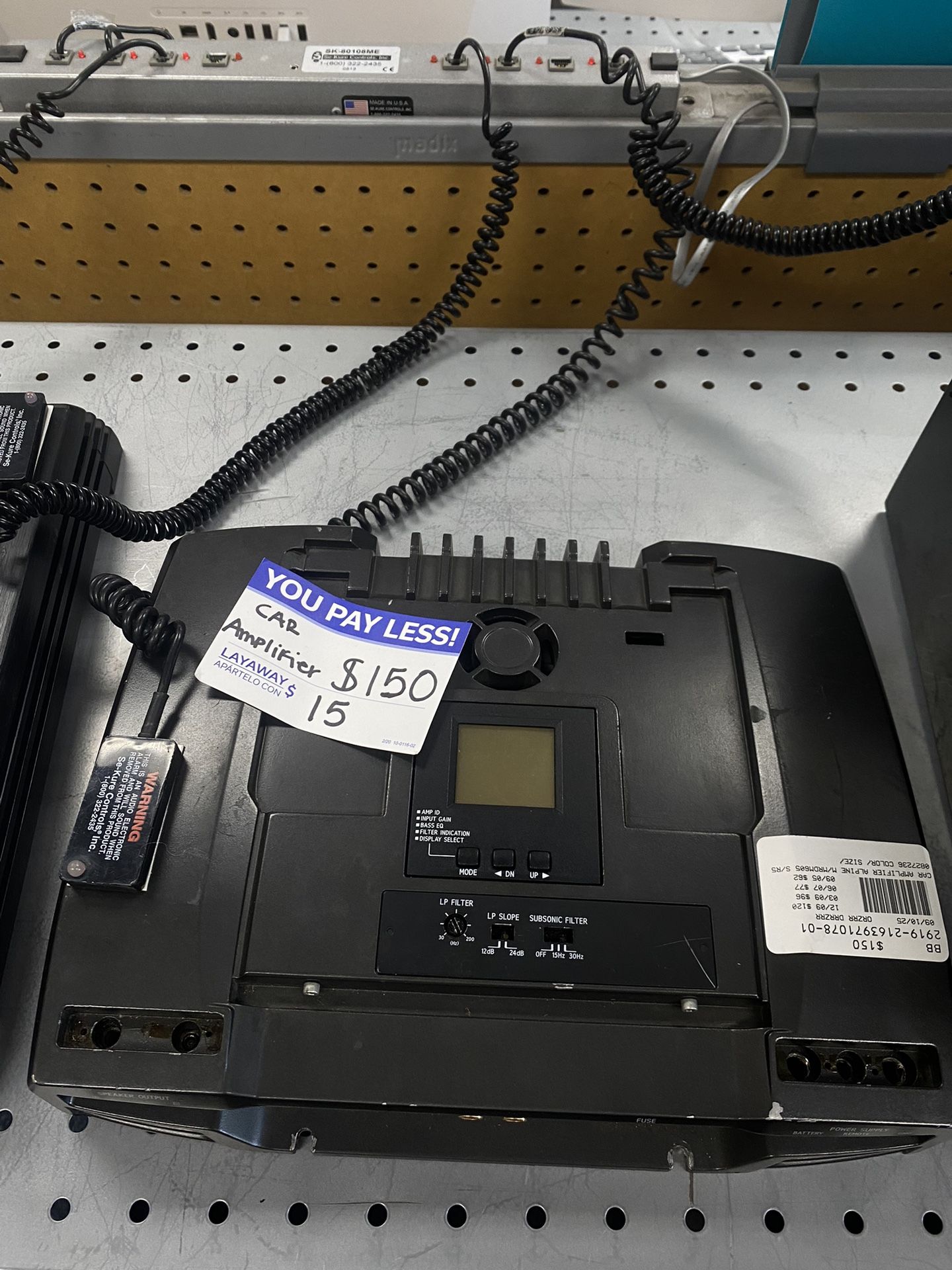Car Amplifier Alpine