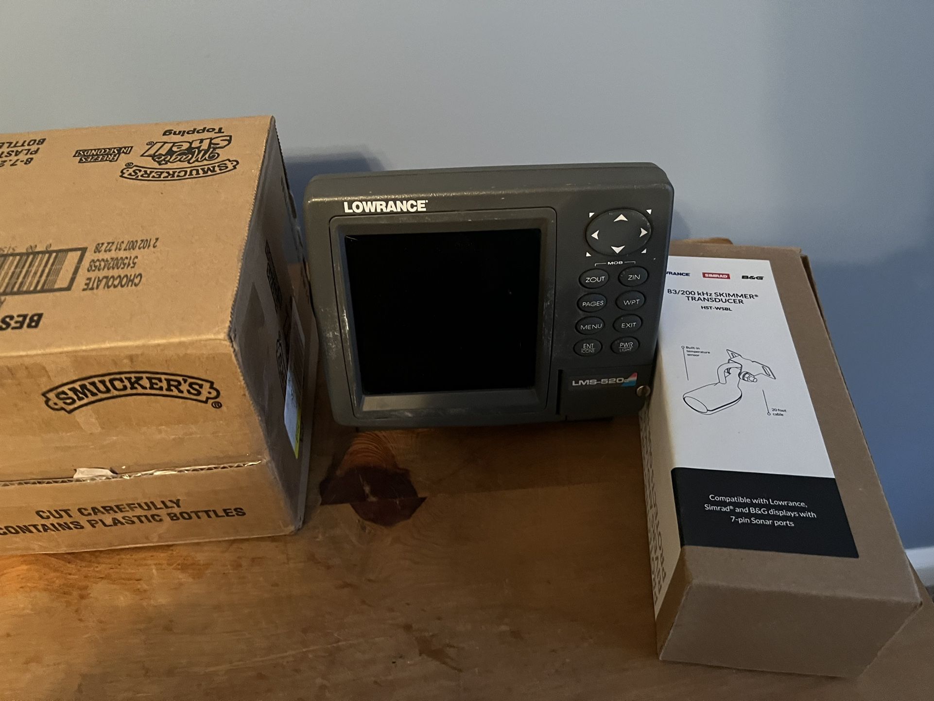 Lowrance GPS/fish finder