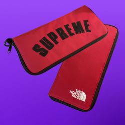 Supreme X North Face Travel Wallet In Red for Sale in Los Angeles CA OfferUp