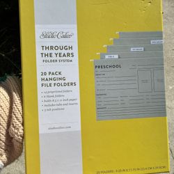 Keepsake Folder Kids school years