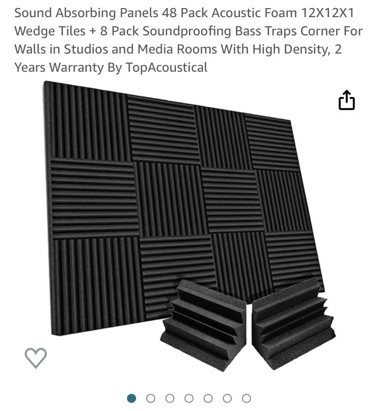 Acoustic Foam Noise Insulation