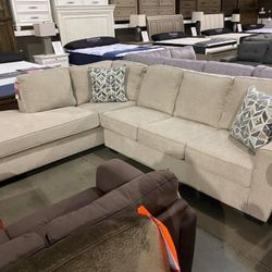 Sectional In Stock For Immediate Delivery 