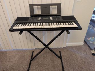 Moveout Sale!: Yamaha PSR-E343 61-Key Portable Keyboard + Free Stand