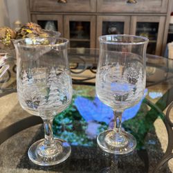 Arby’s Christmas Glasses 