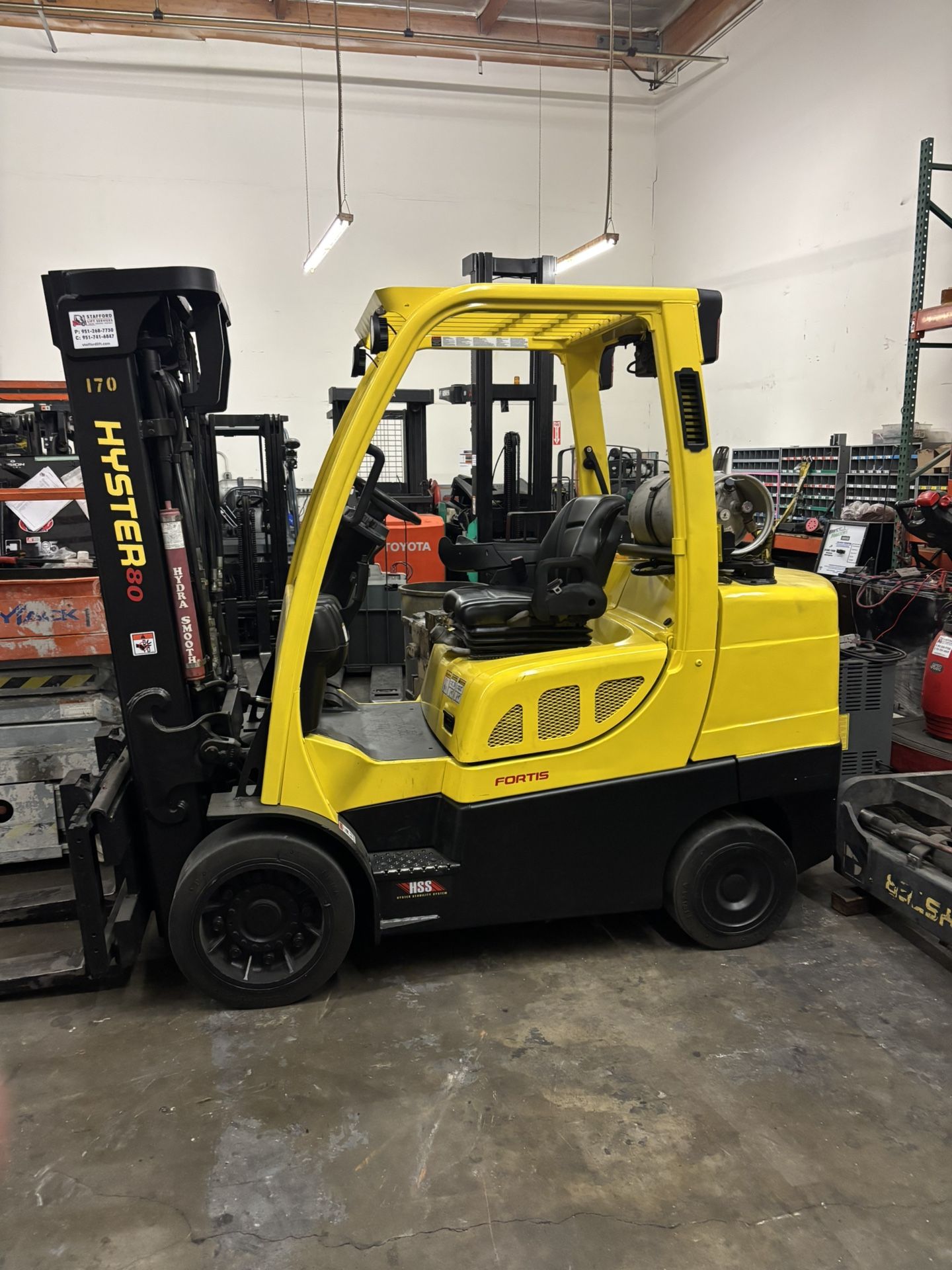 2012 Hyster S80FT 8k Forklift For Sale
