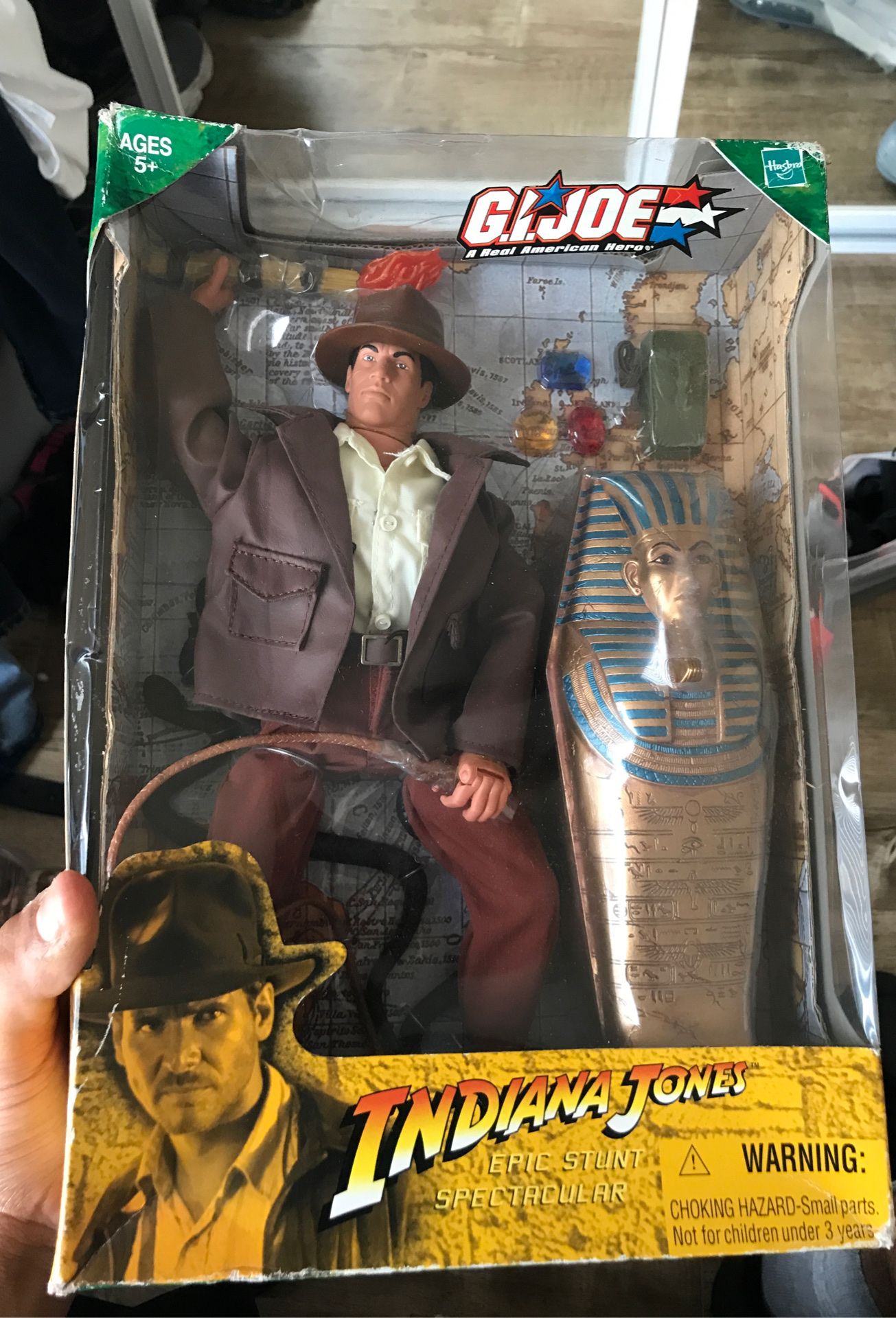 Indiana Jones action figure in box