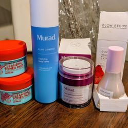 NEW! Beauty Bundle! Murad, Glow Recipe And Sheer Melon! $75 ($150 Value!)