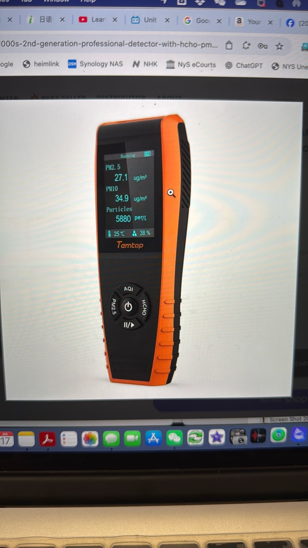 Professional Air Quality Monitor